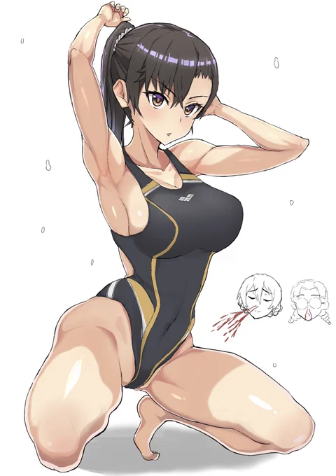 #競泳水着の日 人はなぜ競泳水着を描くのか