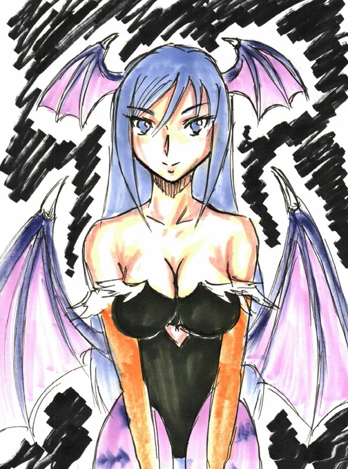 ハロウィンっぽい過去絵六花