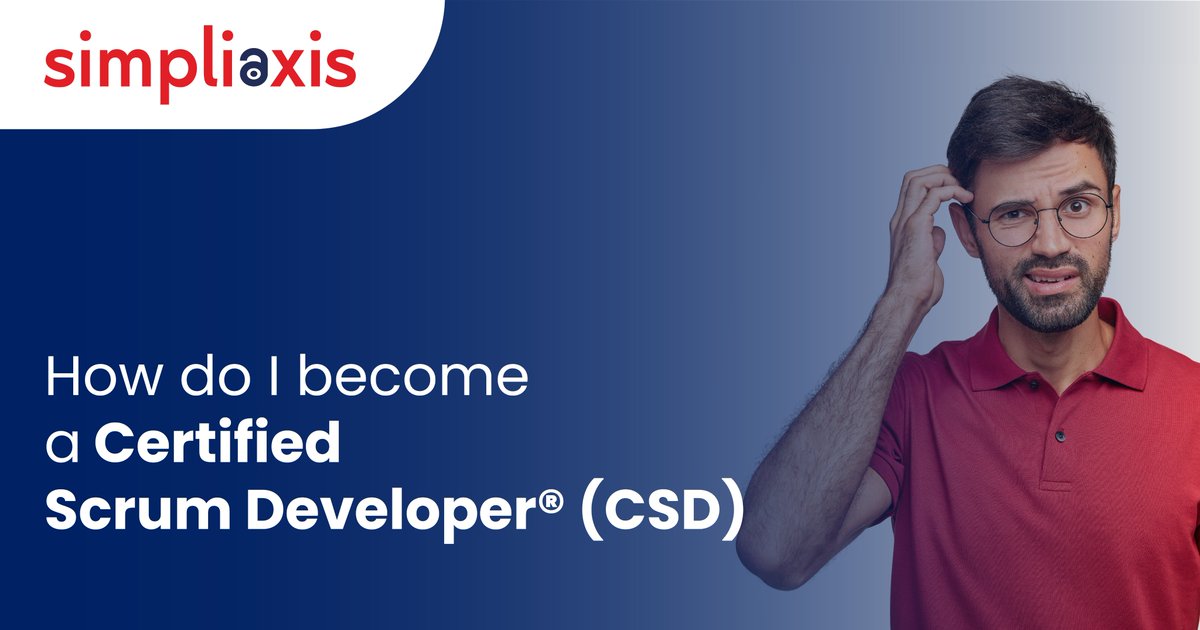SimpliAxis's tweet image. How do I become a Certified Scrum Developer® (CSD)?

Welcome to the comprehensive guide to becoming a CSD® in 2023 where we will take you through every aspect of obtaining the prestigious CSD® certification.
Read more: rb.gy/duxj2

#CSD #csdcertification #Simpliaxis