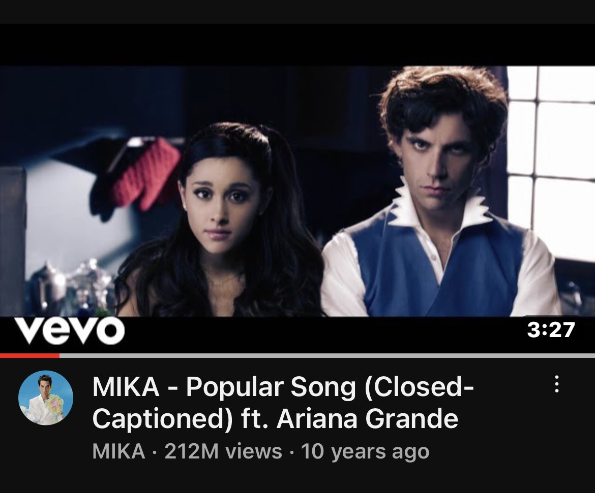 Celebrate #wicked20 by revisiting my production of <a href="/mikasounds/">MIKA</a> and #arianagrande #popular youtu.be/nmcdLOjGVzw?si…