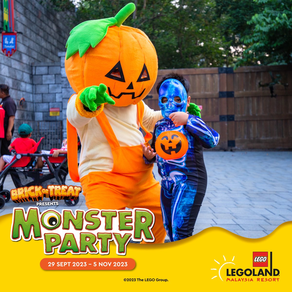 LEGOLAND_MY's tweet image. 👻🎃 Join us for spook-tacular epic Monster Party! Loads of brick-or-treating fun and have a brickin' good time at LEGOLAND Malaysia Resort's Halloween Monster Party! 🎉🧟‍♂️ 🍭🕷️ 🕸️👹 #HalloweenMonsterParty #LLMR #LLMRHalloween2023 
Explore the Event: legoland.com.my/explore/shows-…