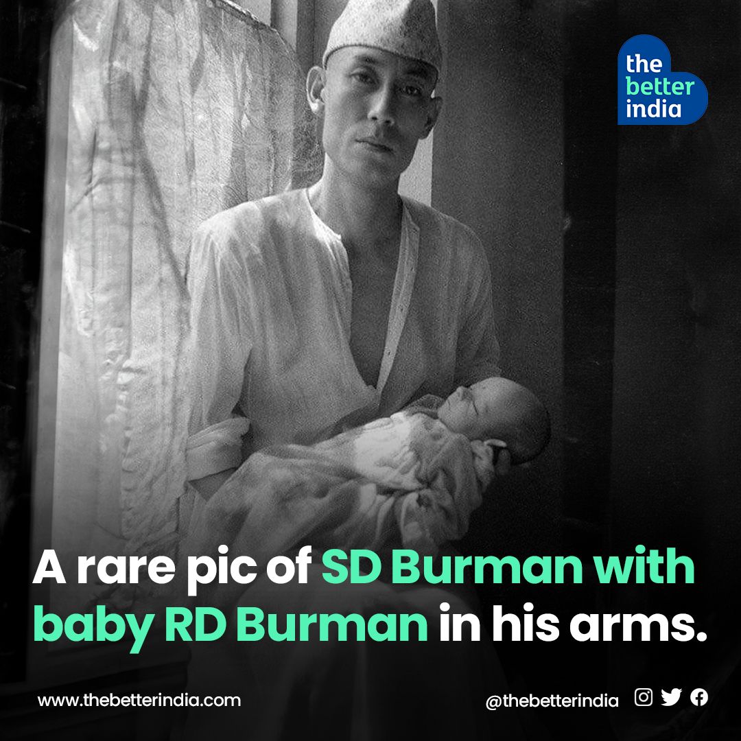 'SD Burman's USP lay in the fact that he was close to the soil. His songs were easy to hum. 

#DeathAniversary #Legend #SDBurman #history #cinema