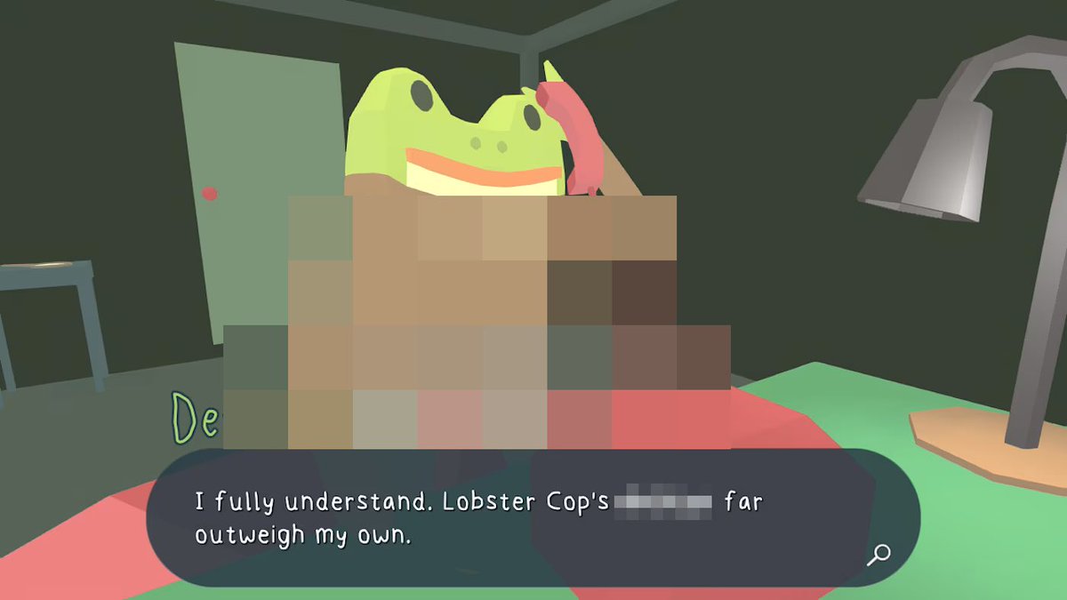 please STOP telling people “frog detective is naked in the PlayStation version” where on earth did you get that from???? there would only be one way to find out and that’s buying it on playstation but i REFUSE to confirm or deny these rude allegations store.playstation.com/en-us/concept/…