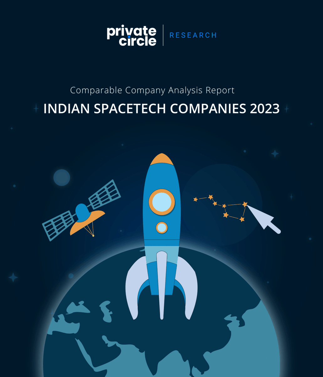 _privatecircle's tweet image. Introducing our latest release – Comparable Company Analysis Report: Indian Spacetech Companies 2023, featuring the top competing private startups in the stellar sector. 

Blog - blog.privatecircle.co/comparable-com…

Report - linkedin.com/feed/update/ur…

#IndianSpacetech #PrivateCircleReports