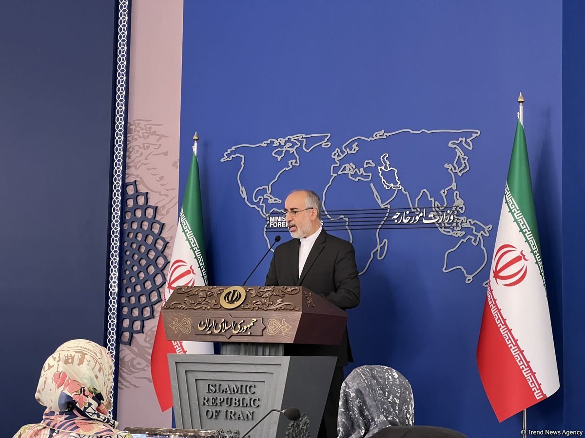 L_ThinkTank's tweet photo. [ 🇮🇱 ISRAËL | 🇵🇸 PALESTINE ]

🔸 Le Ministère iranien des Affaires Étrangères affirme que les attaques contre l'armée américaine en Irak et en Syrie sont justifiées. 

 💬 « Vous récoltez ce que vous semez. Soutenir (Israël) et provoquer la tension entraîne une réaction. » https://t.co/hVlCdY931E