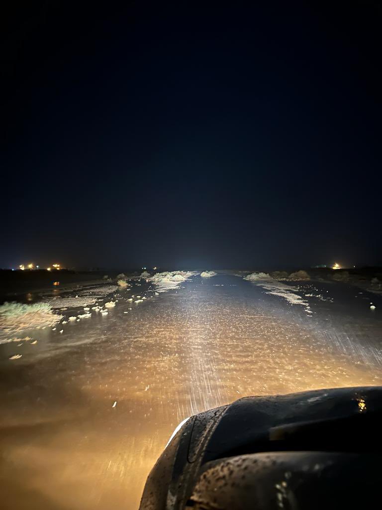 سيول الذيبية شمال غرب #الرس 50 كلم 
#القصيم #تصويري