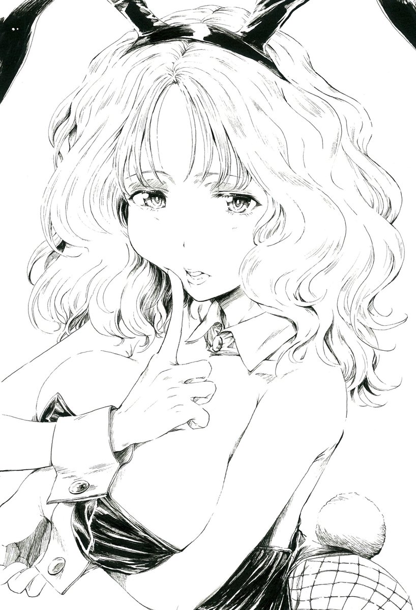 #今月描いた絵を晒そう ④
愛里寿ちゃんとピーチ🐰
できればクルセイダーズも全員載せたかったですわー! 