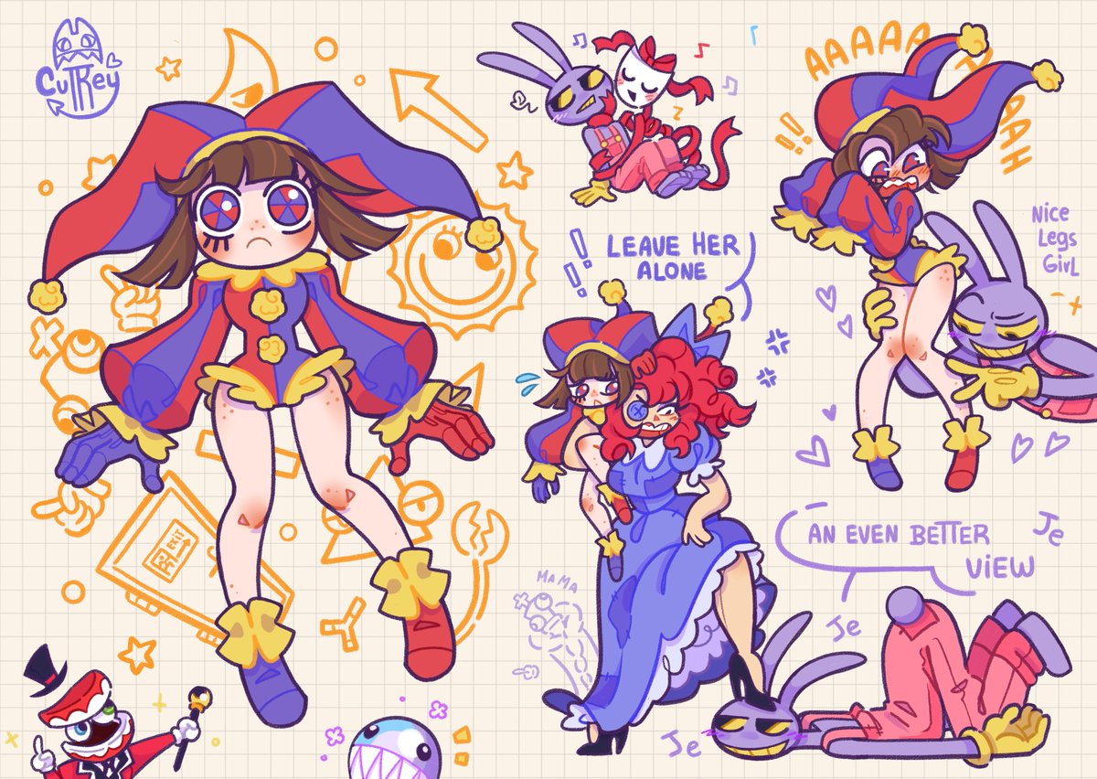 #TheAmazingDigitalCircus #DigitalCircus #TADC
Without pants !!! that's shit for conformists!!! #Pomni