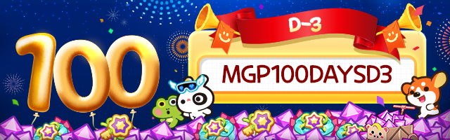 MiniGamePartyPE's tweet photo. Angels, we would like to express our gratitude to all angels who's been with us.
We hope you're having fun as much as we do! Thank you for all your support β€οΈ
100 days of #MiniGameParty countdown D-3 π
MGP100DAYSD3
Notes:
- All codes will expire on 30th November 2023 00:00 https://t.co/zrz3iGuOQd