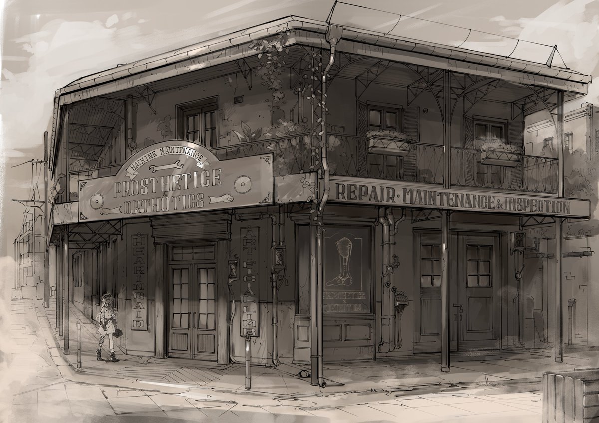 #フォロワー1万人以下の絵師が力作を投稿してたくさんのフォローを貰うタグ まだ間に合う! 美術設定描いてますよろしくお願いします🥺