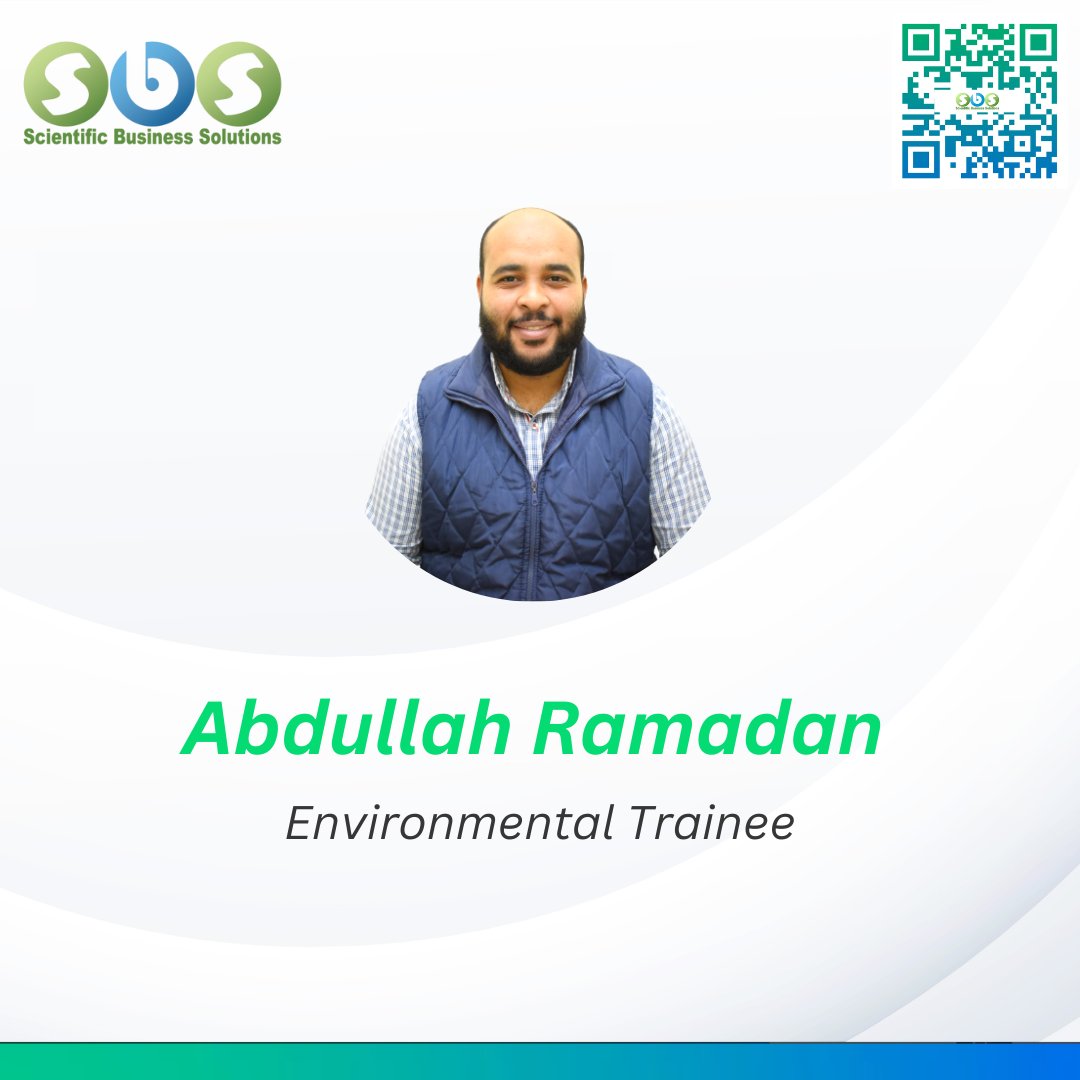 BusinessSbs's tweet photo. We are excited to introduce the newest member of our team, Abdullah! He is joining us as an Environmental Trainee, and we couldn't be happier to have him on board.

Abdullah brings a passion for environmental conservation and a drive to learn and grow in the field. His enthusiasm https://t.co/eaBGSYZMmx