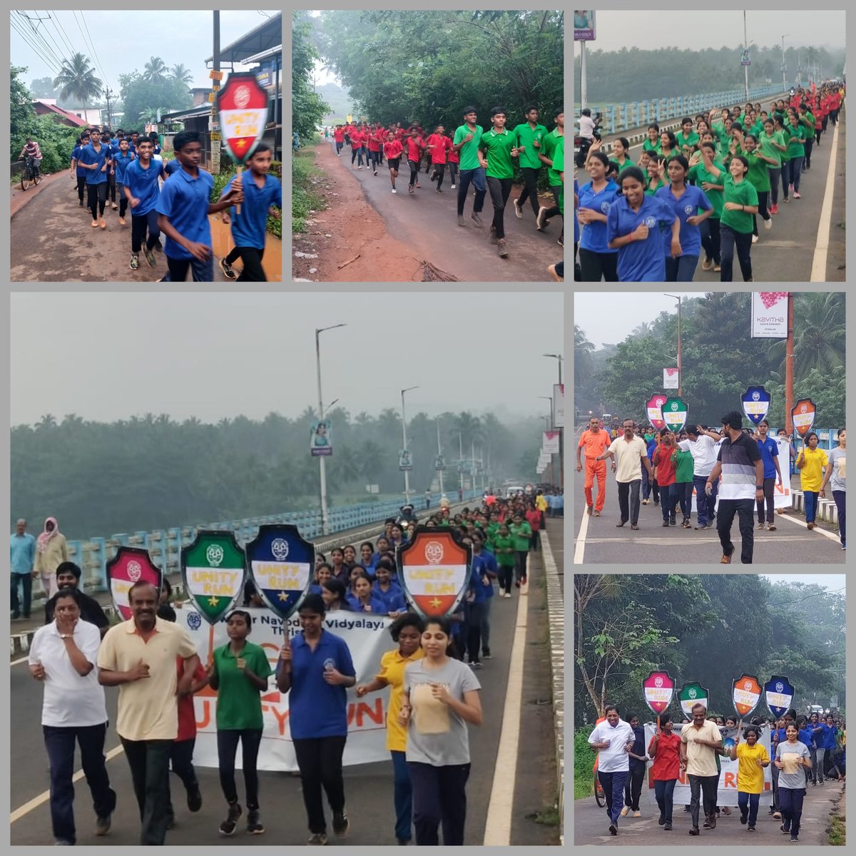 JnvThrissur's tweet image. National Unity Day is celebrated #JnvThrissur today to mark the birth anniversary of Late Sardar Vallabhbhai Patel. 
#IntegrityPledge
#UnityRun
@EduMinOfIndia
@CommissionerNVS
@NVSHqNoida
@NvsHyd
@CvShanthy65987