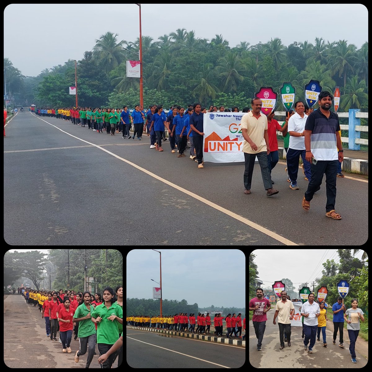 JnvThrissur's tweet image. National Unity Day is celebrated #JnvThrissur today to mark the birth anniversary of Late Sardar Vallabhbhai Patel. 
#IntegrityPledge
#UnityRun
@EduMinOfIndia
@CommissionerNVS
@NVSHqNoida
@NvsHyd
@CvShanthy65987