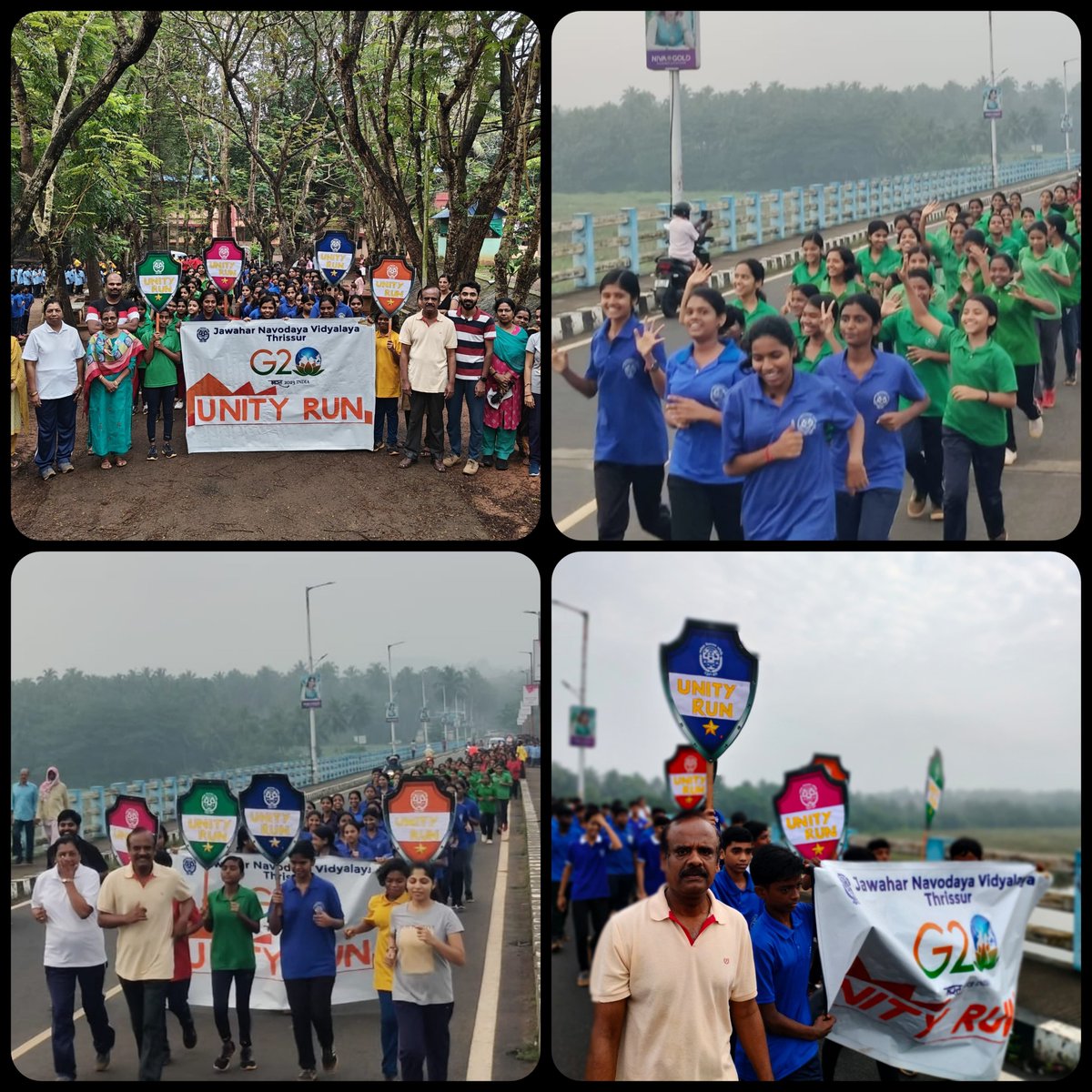 JnvThrissur's tweet image. National Unity Day is celebrated #JnvThrissur today to mark the birth anniversary of Late Sardar Vallabhbhai Patel. 
#IntegrityPledge
#UnityRun
@EduMinOfIndia
@CommissionerNVS
@NVSHqNoida
@NvsHyd
@CvShanthy65987