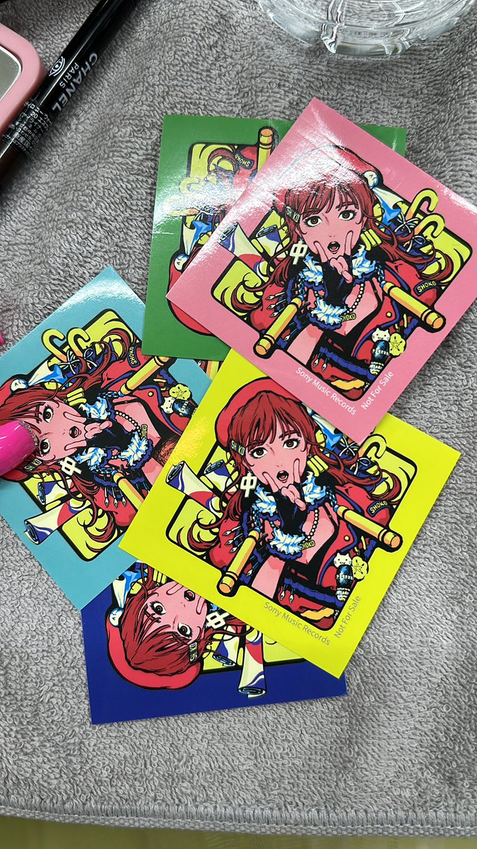 東京ライブ本番後、65535を会場にて予約してくださると中川翔子