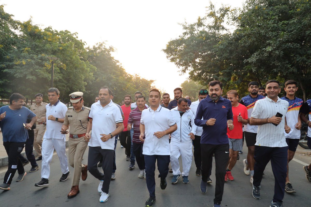 'There is something unique in this soil, which, despite many obstacles, has always remained the abode of great souls'

'Today, we commemorate the birth anniversary of Bharat Ratna Sardar Patel, celebrating National Unity Day. I participated in the #RunForUnity event in