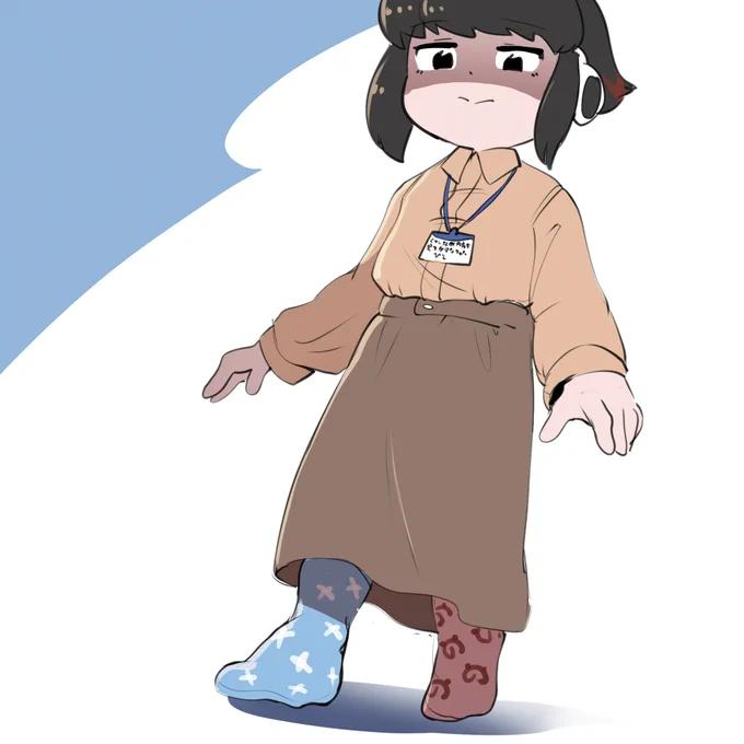 くつしたの片方が見つからなかったひと #アデリーの地味ハロウィン
