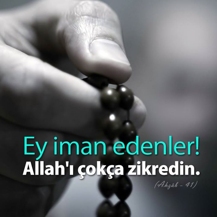 tekayet's tweet photo. Ey iman edenler! Allah'ı çokça zikredin. (Ahzâb - 41) https://t.co/Cc1e4IT1vC
