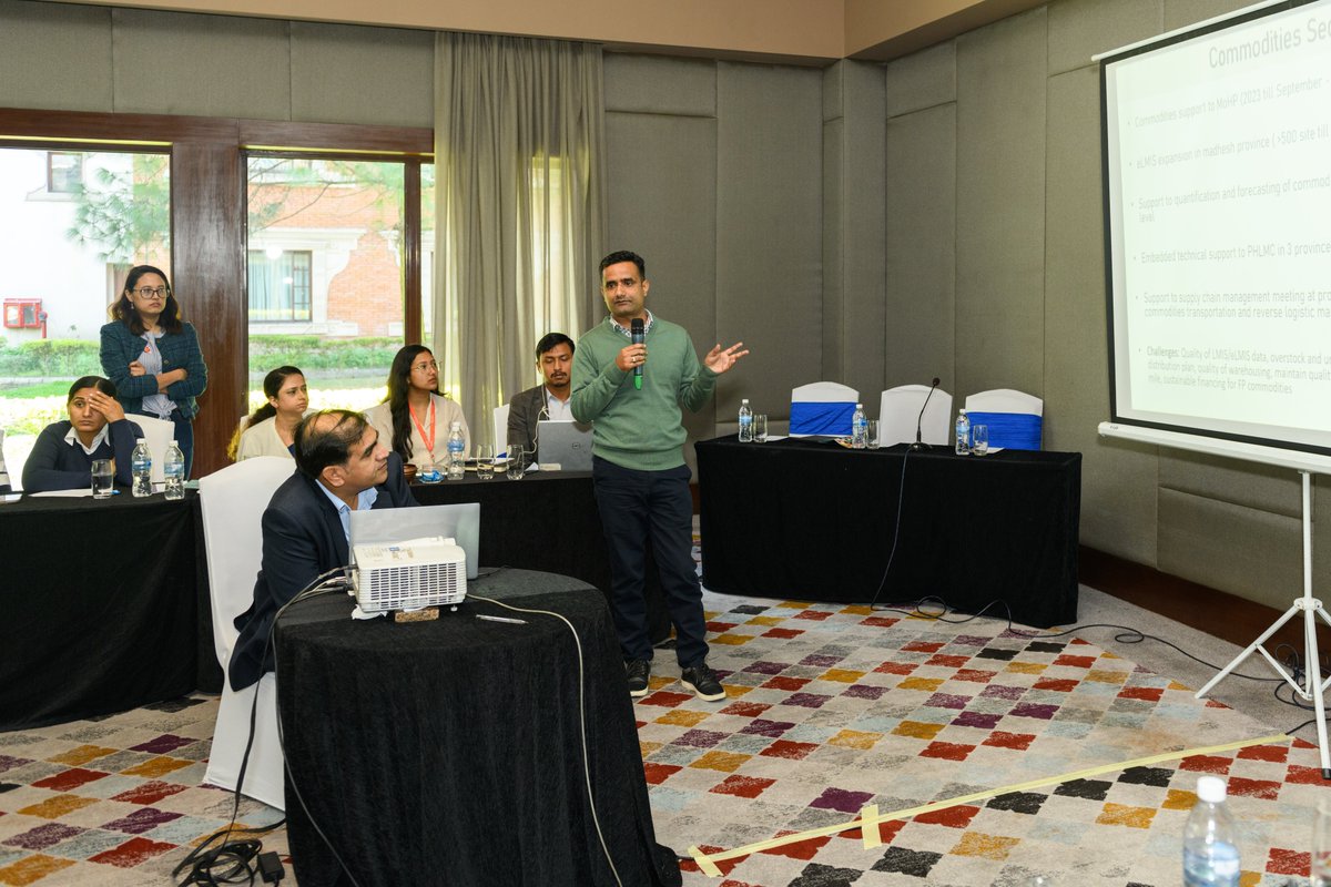 UNFPANepal's tweet photo. How can #Nepal accelerate its commitment of #FP2030? Meeting co-organized by @mohpnep, @UNFPA, @FP2030Global and @FP2030AP happening right now in Kathmandu.
#StrongerTogetherΒ #FPMNH https://t.co/xX5WYUQv62