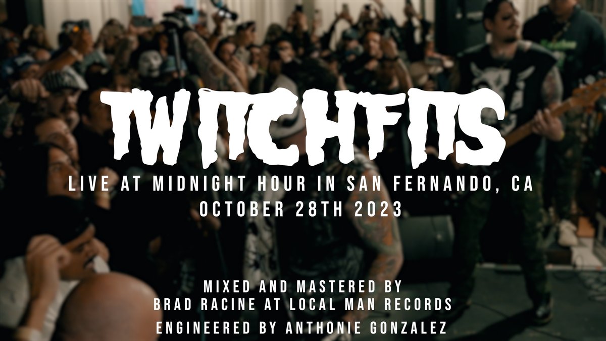 OneNineSevenMDA's tweet photo. JUST IN TIME FOR HALLOWEEN!
TWITCHFITS live at Midnight Hour dropping tomorrow at 11AM PST
See you soon. https://t.co/t0nZg6YkQc