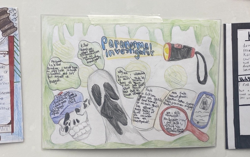 In BECOME we don't make judgements about jobs; we show students how to research jobs and help them practise making up their own minds. This year 6 student  asked: 'What does professionalism look like as a paranormal investigator?' A brilliant question! P.S. Happy Halloween!