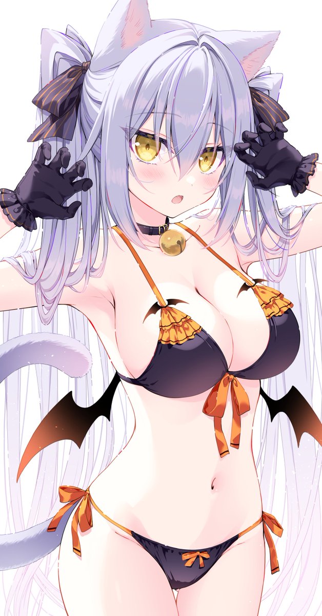 ハロウィンビキニネコチャン🎃