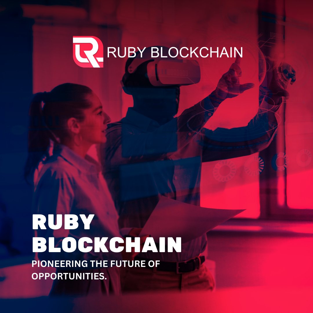 rubyblockchain's tweet image. Crafting the blueprint of tomorrow with #RubyBlockchain 📷. Together, we are at the forefront, redefining the horizons of opportunities and possibilities. Join us on this transformative journey! 📷📷 #FutureDriven #OpportunityUnlocked
.
Website - rubyscan.io