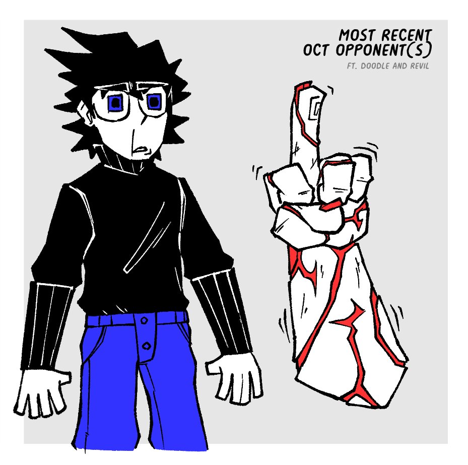 #OCTtober DAY 30
THAT'S OLL OF 'EM (Bar the final day). Thankyou to <a href="/0_doodle/">doodle</a> and Revil for being cool awesome swag people because this round is going to be and IS very very fun.