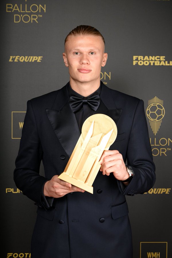 Haaland wins Gerd Müller Trophy 2023