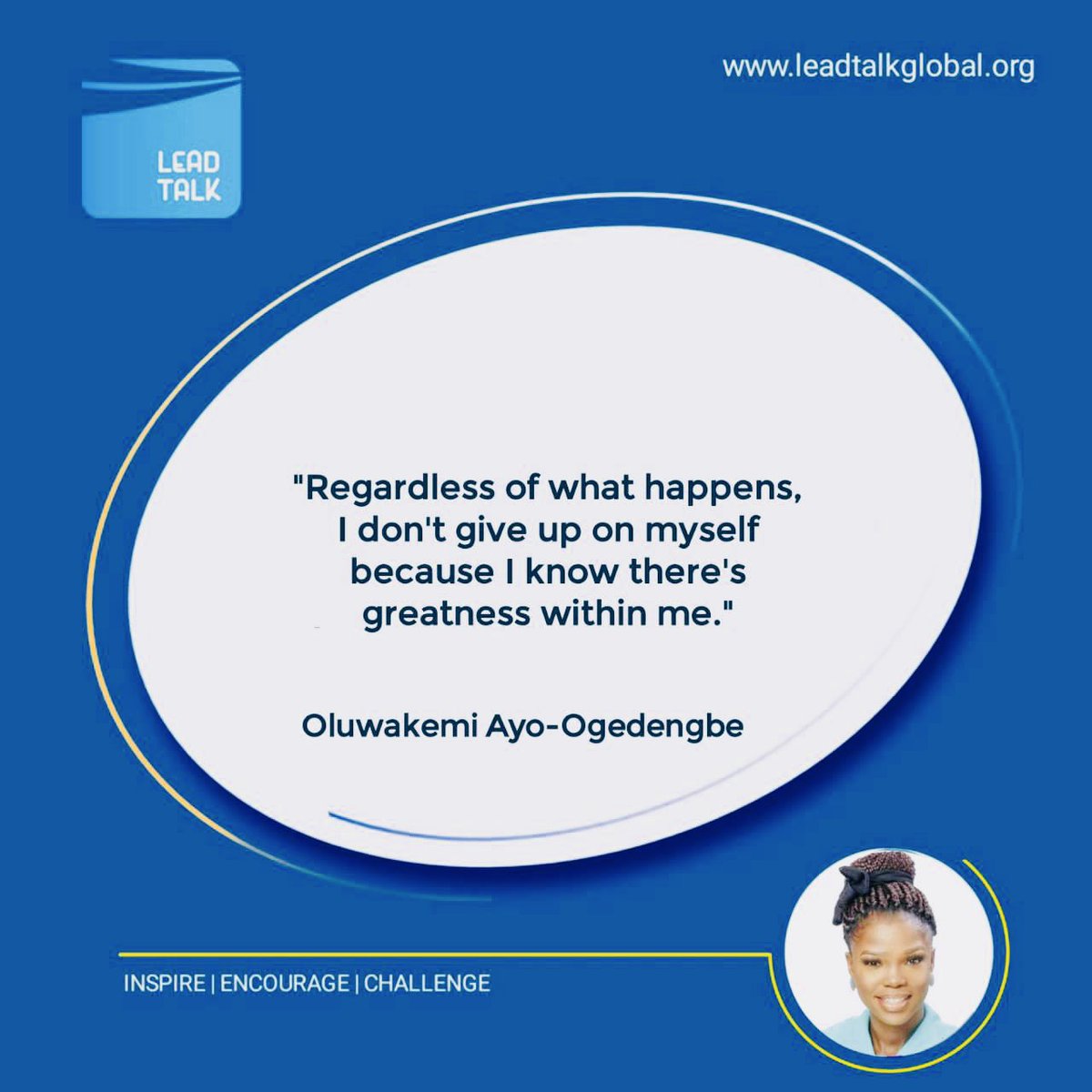 Iammikeoladipo's tweet photo. Lead Talk with Oluwakemi Ayo-Ogedengbe
#LeadTalk #KeynoteSeries #Inspire #Encourage #Challenge #Lead #Global https://t.co/cWhfwhOLO7