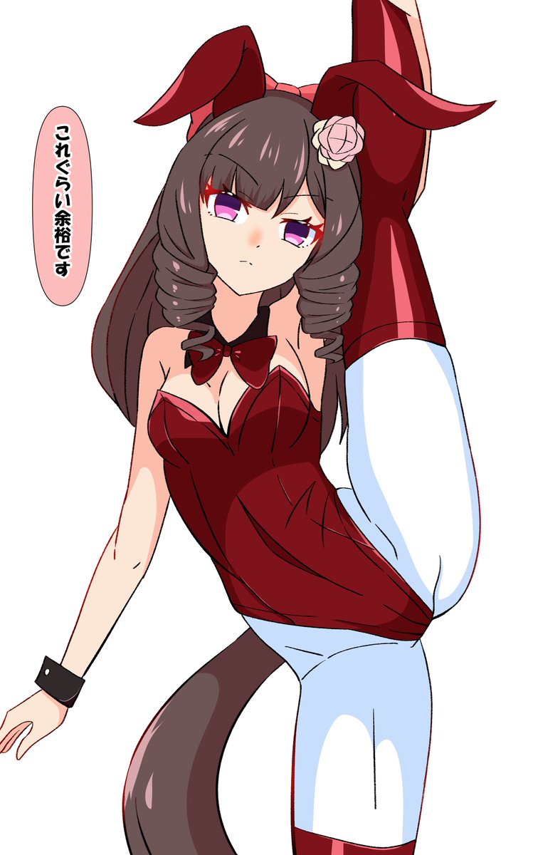 バニーにハマった月だった #今月描いた絵を晒そう #ウマ娘
