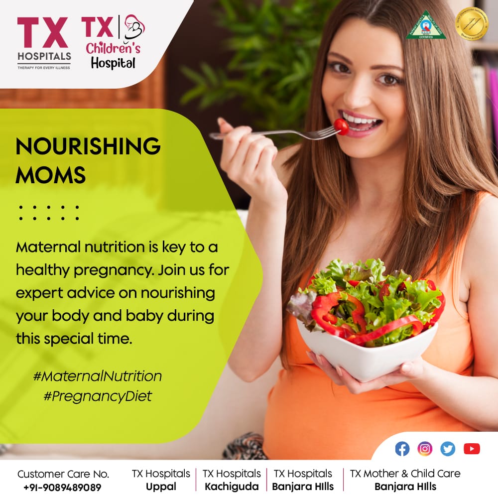 Eat right, nurture life – expert tips on maternal nutrition during pregnancy. 🤰🍏

#MaternalNutrition #HealthyPregnancy #PregnancyNutrition #NewMom #TXChildrensHospitals #MotherandChildCare