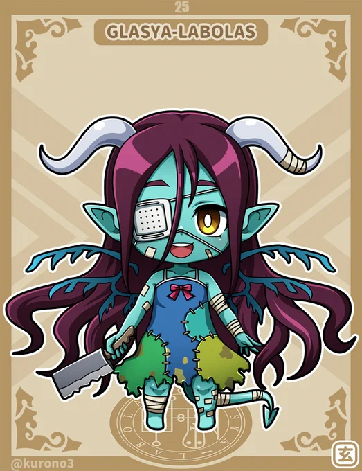 うちのこソロモン72柱娘からハロウィンぽい子を選んでみた。#悪魔娘シリーズ