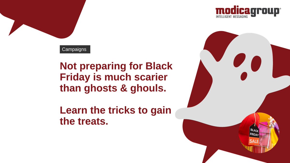 modicagroup's tweet photo. Not preparing for Black Friday &amp; Cyber Monday is terrifying. Learn the @modicagroup tricks to gain the treats - https://t.co/sV1U6akil6 https://t.co/ZXbUkb5yHT