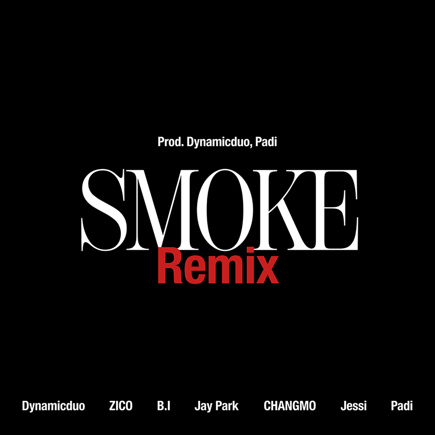 amoebakorea's tweet photo. [Dynamicduo, Padi]
'𝐒𝐦𝐨𝐤𝐞 𝐑𝐞𝐦𝐢𝐱 (𝐰𝐢𝐭𝐡 지코, 비아이, 박재범, 창모, 제시)'
2023.11.02 6pm (KST)
_
#다이나믹듀오 #Dynamicduo #페디 #Padi
#지코 #ZICO #비아이 #BI #박재범 #JayPark #창모 #CHANGMO #제시 #Jessi
#Smoke #SmokeRemix https://t.co/vO93TI1IFx