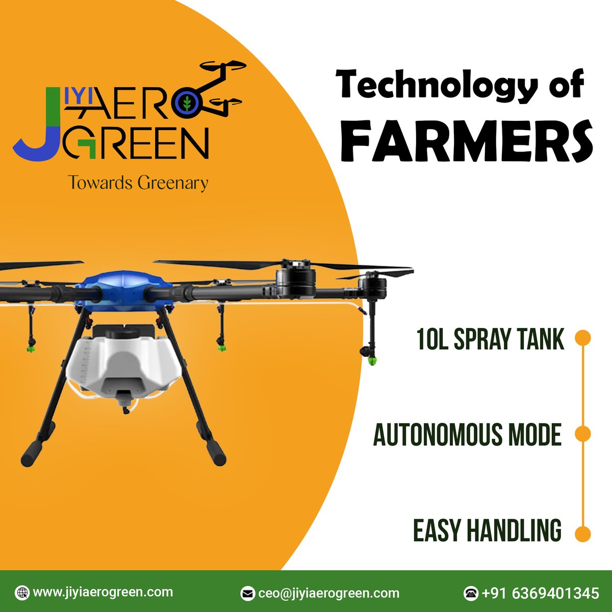 Technology of Farmers - Jiyi Aero Green Ahmedabad #features #agriculture #technology #greenary #equipment #delhi #newdelhi #Gujarat #rajastan #punjab #haryana #Ahmedabad #maharastra #buildquality #farmers #dronepilottraining #shorts