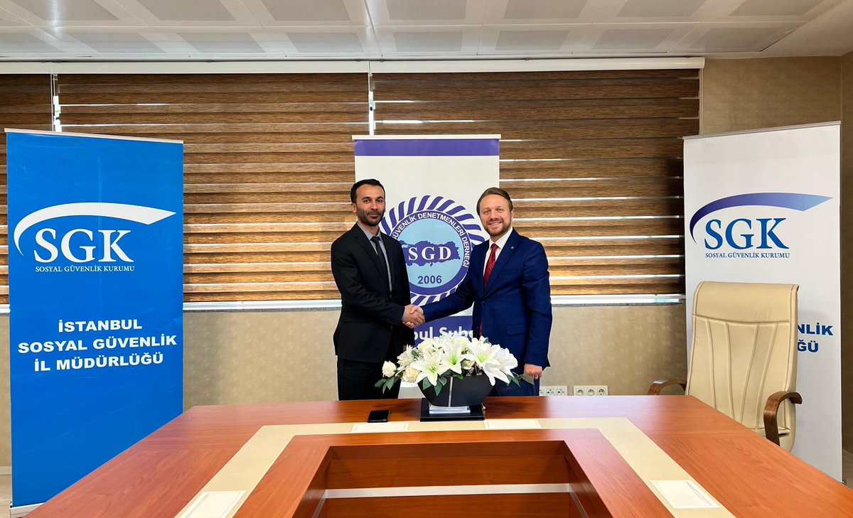 Derneğimiz İstanbul Şube Başkanlığına seçilen Sn.Oğuzhan SEMİZ'e yeni görevinde başarılar dileriz.

#SosyalGüvenlikDenetmenleri