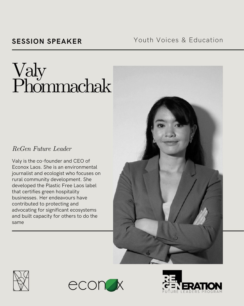 COP28 Action Group session on Youth Voices &amp; Education is on November 1st at 11am EST, organized by The Convergence, co-hosted with the Fondation Prince Albert II de Monaco and will feature two guest speakers from ReGen Future Leaders programme.

 lnkd.in/g9CRgaNt