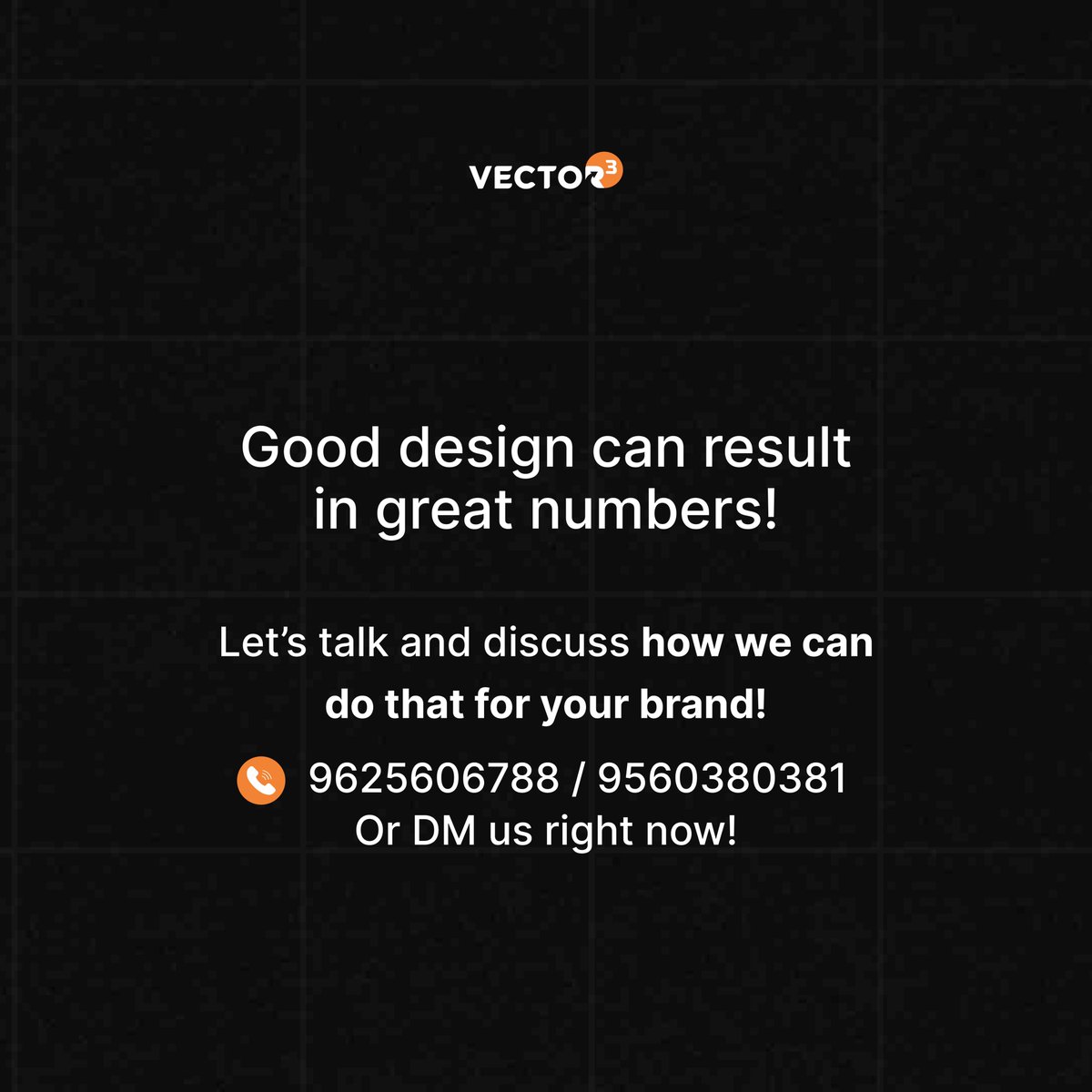 Vector3Tech's tweet image. Well-crafted visuals and user-friendly interfaces can boost your business's bottom line!

Maximize your returns with design with Vector3.

Call 9625606788 or 95603 80381 to get in touch, or simply DM us to get started. 

#DesignROI #BusinessGrowth #Vector3 #DesignMatters