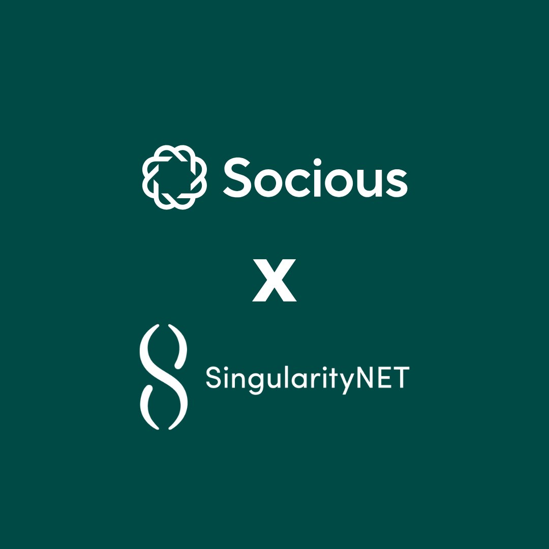 SociousDAO's tweet image. We're thrilled to announce that Socious has received funding from @SingularityNET via their @DeepFunding initiative! Big thanks to our supporters and the team at Singularity NET.
This will enable us to continue connecting purpose-driven professionals with impact organizations