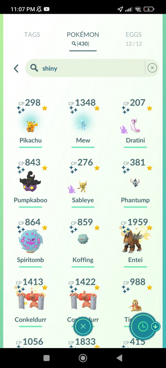 ManoloRAM1's tweet image. Good event until now. ✨❤️

#ShinyPokemon
#PokemonGo
#PokemonGOHalloween 
#PokemonGoApp