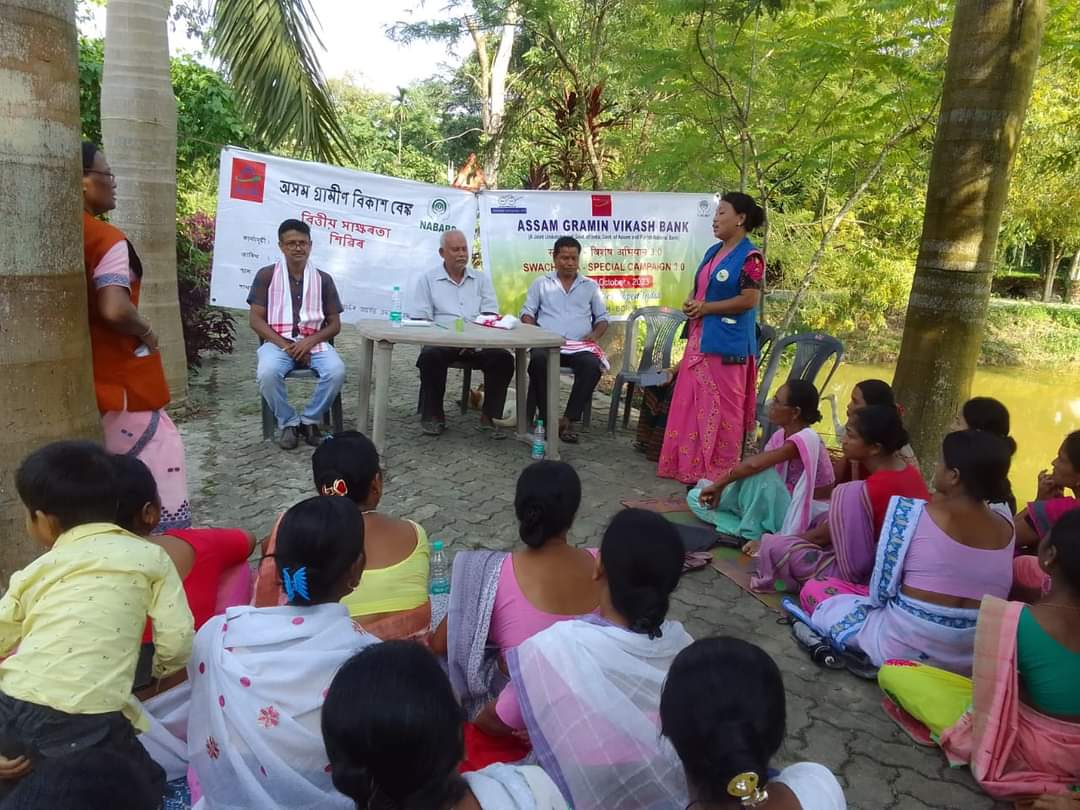 agvbank's tweet photo. Assam Gramin Vikash Bank organizing Financial Awareness camp and cleanliness drive under #SpecialCampaign3
#PMOIndia
#DARPG
#SwachhataHiSeva
#DFS
#departmentoffinancialservices https://t.co/IDhEILc2Bt