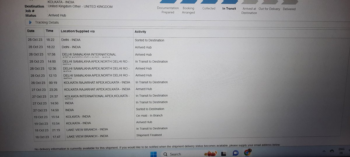 indianstud's tweet photo. When when.everything is rotten inside.shut ur damn company.this is what ur doing for past 3 days.sitting with ur rotten ass on the parcel https://t.co/V6I48kPGri
