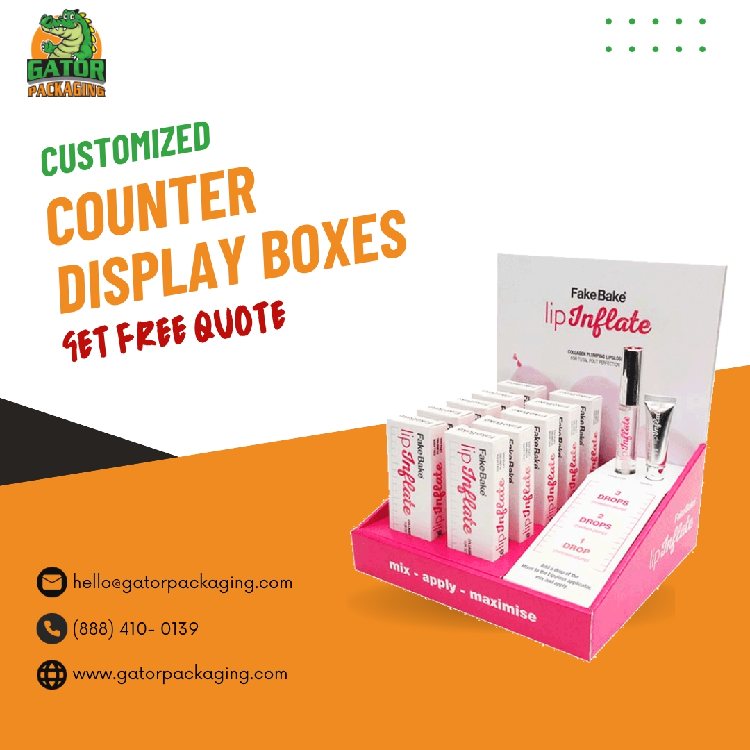GatorPackaging's tweet image. Introducing our premium Custom Counter Display Boxes, designed to make your products stand out and leave a lasting impression.

.

Contact us today for a free quote:

🔎Visit Website: gatorpackaging.com 
 
#GatorPackaging #CustomPackaging #CounterDisplayBoxes
