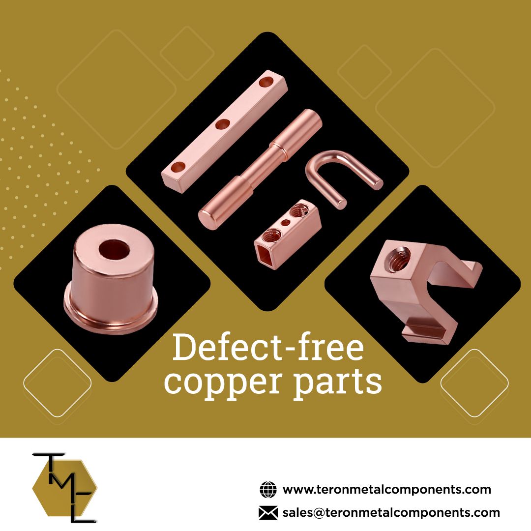TeronMetal's tweet image. Our experienced team designs copper parts with precision to ensure defect-free products as per your need. Request a quote now! 

buff.ly/3NtNi8w 

#CopperParts #CopperComponents #CustomManufacturing