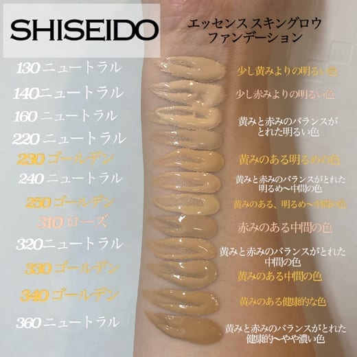 新しいコレクション SHISEIDO エッセンス スキングロウ