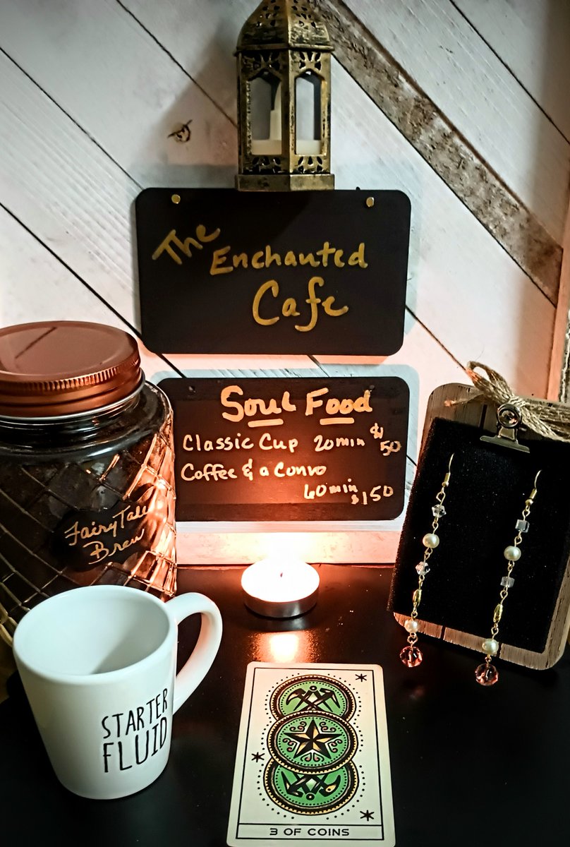 with_enchanted's tweet image. Self Read Starter Fluid✨💙☕️☕️💙✨

#starterfluid #3ofpentacles #selfread