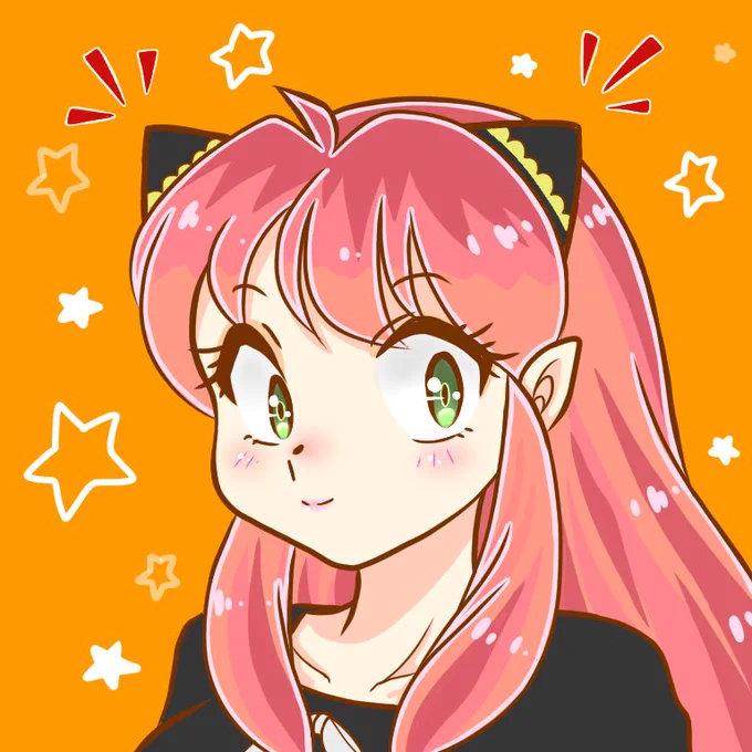 ハロウィンなのでアーニャ風ラムちゃん☆  …って、これを描いてから一年経っちゃったのか。 早いな〜