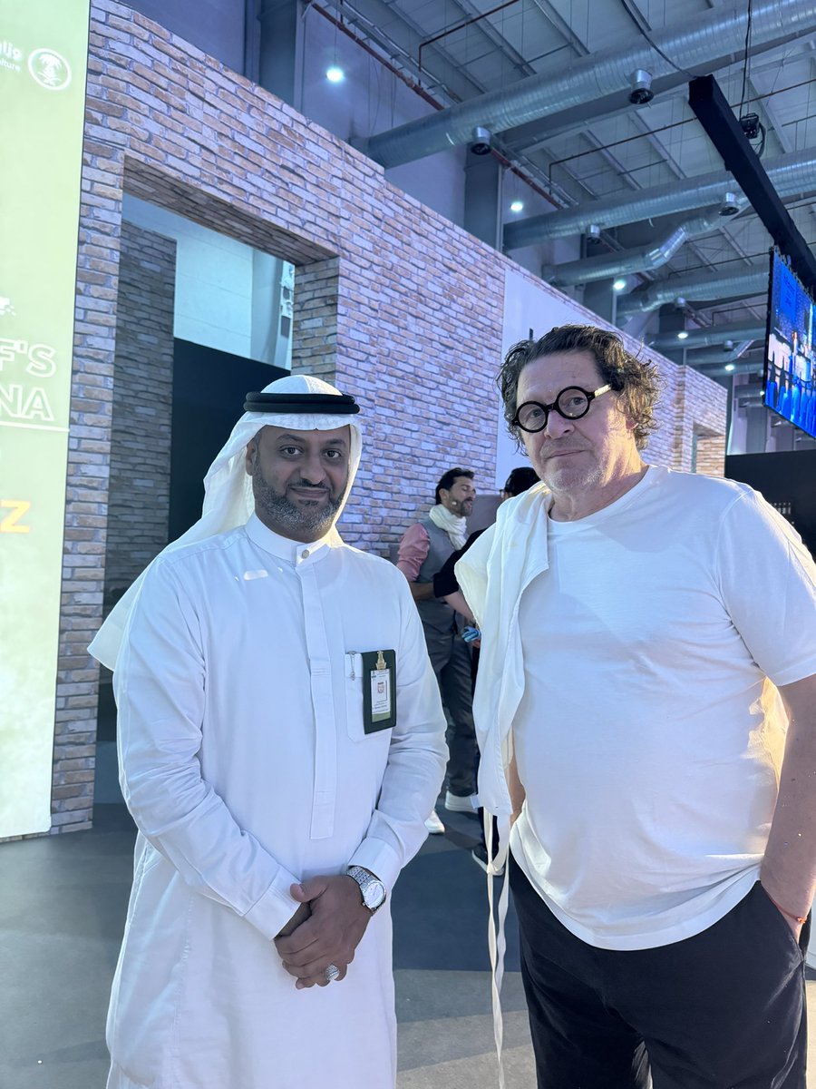 AlansariMansour's tweet photo. I had the privilege of attending the #InFlavour exhibition, where I had the pleasure of engaging with several distinguished individuals and authorized people, foremost among them being the esteemed CEO of the #Culinary_Arts_Authority, Mayada Badr along with a cohort of globally acclaimed chefs, led by the Michelin-awarded #Chef #Marco_Pierre_White.
During our meeting, we deliberated on a range of topics and explored avenues for collaboration with the #Faculty_of_Tourism, specifically pertaining to the hospitality sector and the culinary arts, which stand as pivotal contributors to the economy and significant focal points in the realm of tourism and the #Saudi_Vision_2030.
Anticipate the forthcoming period for further exciting updates, as the Faculty of Tourism at #King_Abdulaziz_University in Jeddah is poised to assume a substantial and prominent role.
#inflavourexpo
#inflavour23
@kauweb
@MOCCulinary
@MOCSaudi
@Saudi_MT
@moe_gov_sa