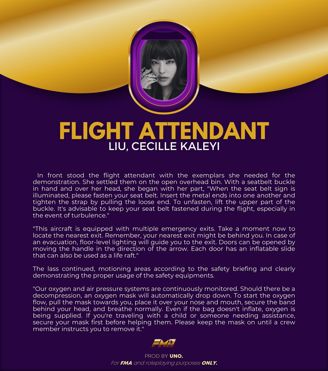 𓄹𓈒 ◟ FLIGHT ATTENDANT ，LIU 。✈︎ 🇫🇷 tweet media